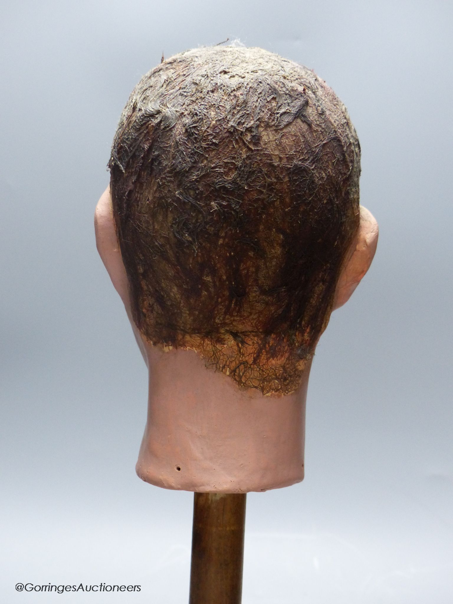 A painted bentriloquist's dummy